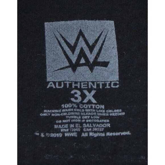 WWE Authentic WrestleMania Triple H Vs Batista 2019 Extinction T-Shirt 3X Cotton - Picture 3 of 6